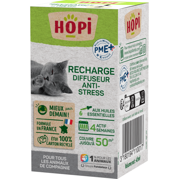 Recharge Diffuseur Anti-Stress Chat