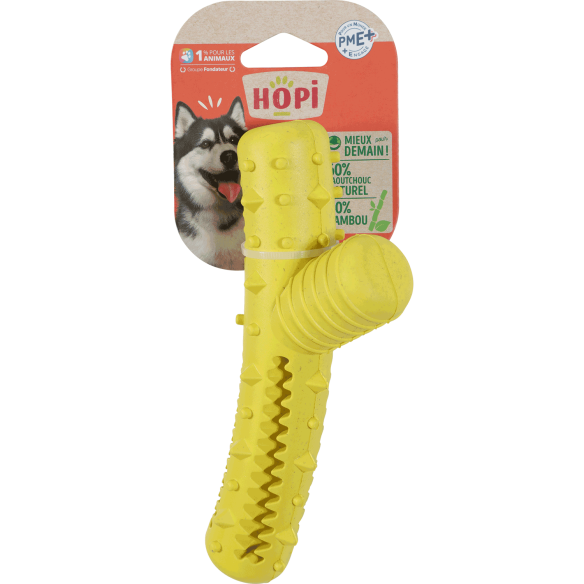 JOUET CAHOUTCHOUC ET BAMBOU STICK