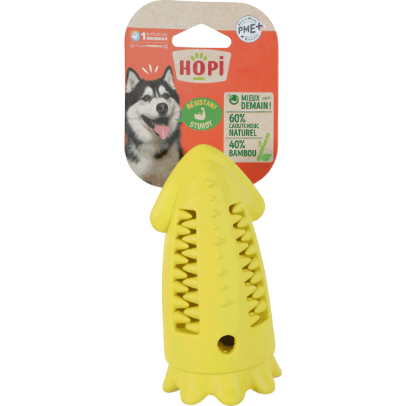 JOUET CAOUTCHOUC ET BAMBOU PIEUVRE