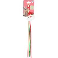 Jouet Noel Chat Canne à pêche Père Noel