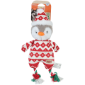 JOUET CHIEN PINGOUIN CORDE NOEL