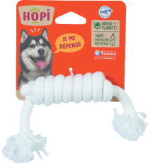 CORDE BOBINE 20CM BLANC