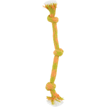 CORDE 3 NŒUDS 38CM COULEUR