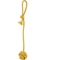 CORDE POIGNEE BALLE 48 CM COULEUR