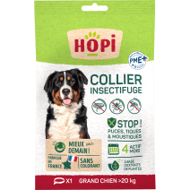 COLLIER INSECTIFUGE GRAND CHIEN > 20 KG