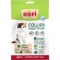 COLLIER INSECTIFUGE  CHATON & CHAT < 3KG