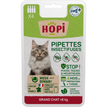 PIPETTES INSECTIFUGES GRAND CHAT > 6 KG