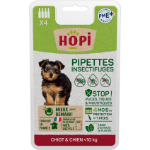 PIPETTES INSECTIFUGES CHIOT & CHIEN < 10 KG