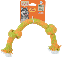 CORDE 2 NŒUDS 38CM COULEUR