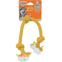 CORDE 3 NŒUDS 38CM COULEUR