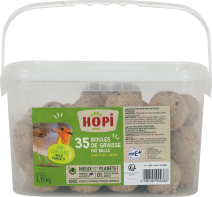 SEAU BOULES DE GRAISSE CÉRÉALES X35