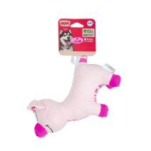 PELUCHE COCHON 4 PATTES RECYCLEE