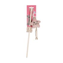 CANNE PECHE ETOILE VELOURS JUTE