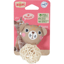 JOUET OURSON ET ROTIN