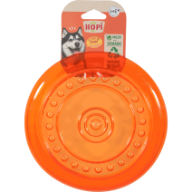 JOUET TPR RECYCLÉ FRISBEE ROND ORANGE
