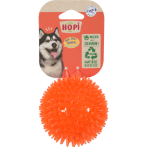 JOUET TPR RECYCLÉ BALLE PICOT ORANGE