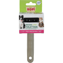 BROSSE TOILETTAGE 2 EN 1 TOILETTAGE