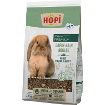 MENU PREMIUM LAPIN NAIN ADULTE - MÉLANGE 800G