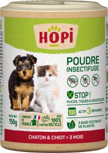 POUDRE INSECTIFUGE - CHIOT ET CHATON