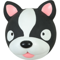 BALLE LATEX NOIR BLANC 7CM