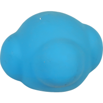 BALLE LATEX ATOME JAUNE OU BLEU 7CM