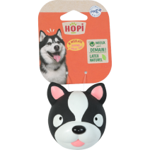 BALLE LATEX NOIR BLANC 7CM