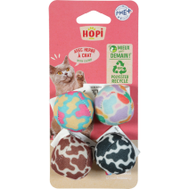 JOUET LOT 4 BALLES RPET