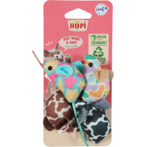 JOUET LOT 4 SOURIS RPET