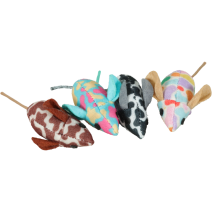 JOUET LOT 4 SOURIS RPET