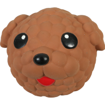 BALLE LATEX MARRON 7CM