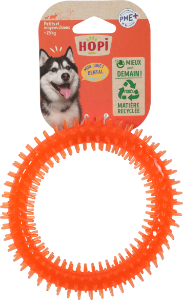 Jouet TPR recyclé - ANNEAU PICOTS